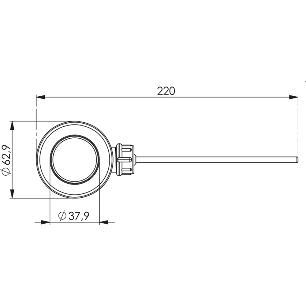 Piletta di scarico saltarello pesante tipo prolungata 1"1/4 - H.73 mm - HD casa