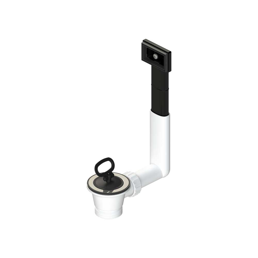 Piletta in PVC per lavello cucina con foro Ø70 ctp 1"1/2 x Ø70 mm — L.B. Plast - HD casa