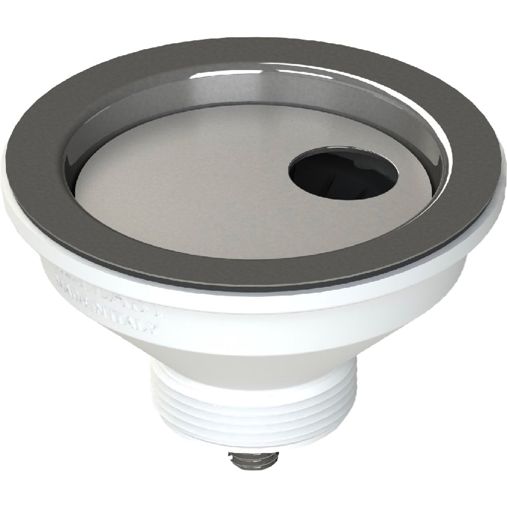 Piletta Mercurio per lavello cucina con foro Ø90 stp 1"1/2 x Ø114 mm — L.B. Plast - HD casa