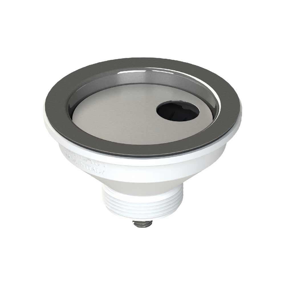 Piletta Mercurio per lavello cucina con foro Ø90 stp 1"1/2 x Ø114 mm — L.B. Plast - HD casa