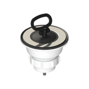 Piletta per lavello inox, sintetici o in ceramica con tappo e maniglia 1"1/2 - 1"1/4 x Ø80 mm — L.B. Plast - HD casa