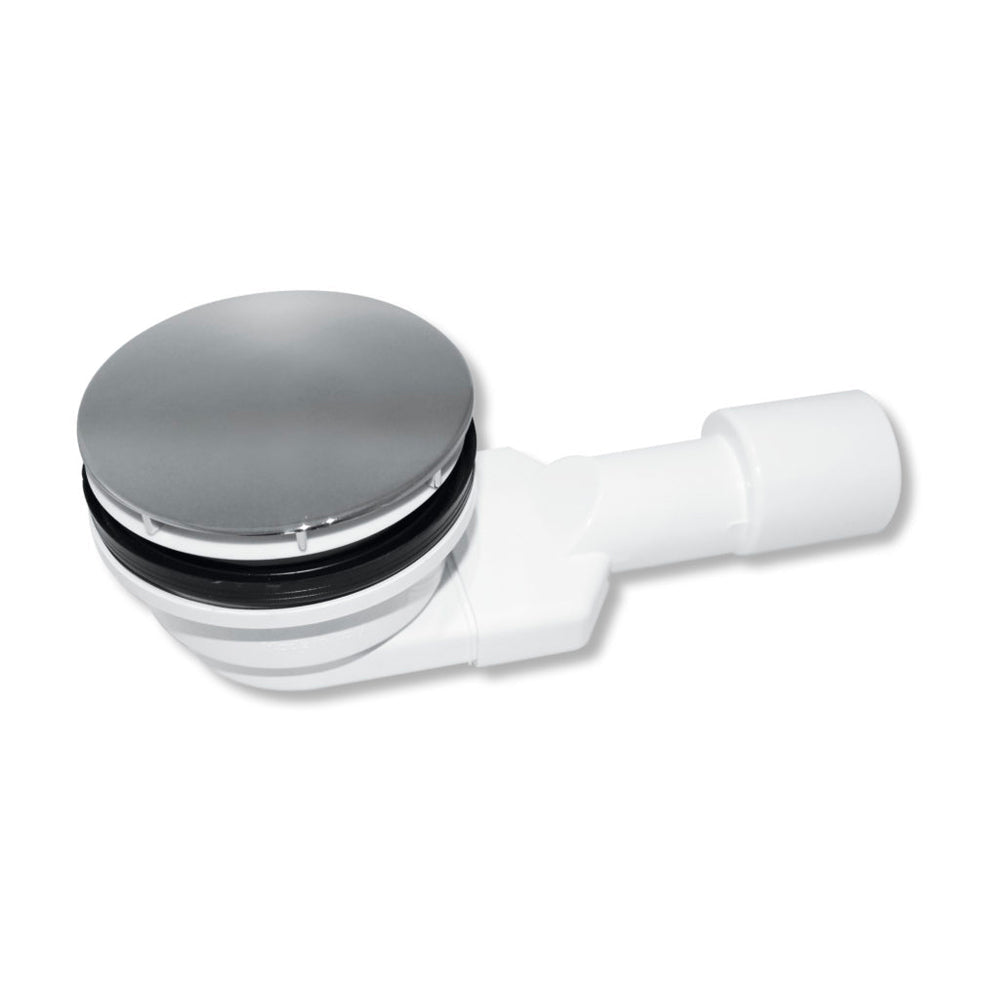 Piletta per piatto doccia foro Ø90 Slimmy cromo Ø40/50 x Ø120 mm — Ghidini SPA - HD casa