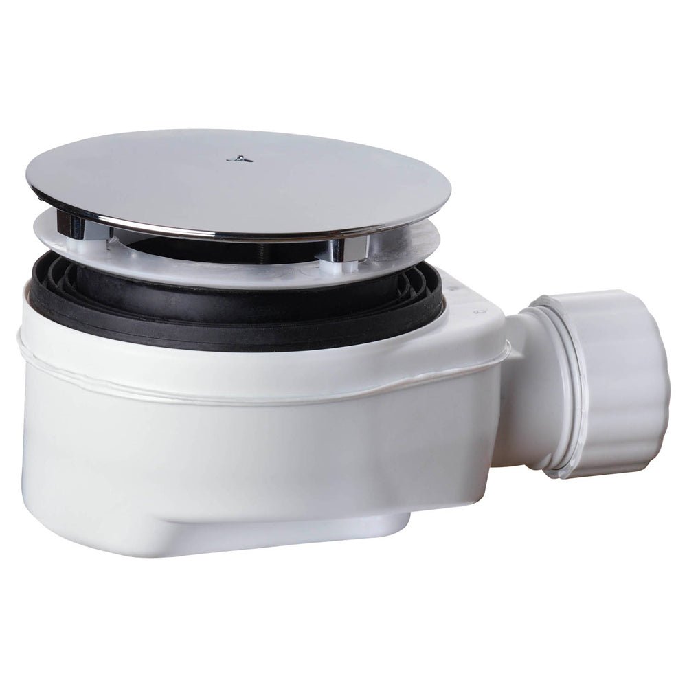 Piletta sifonata per piatto doccia con foro Ø90 Aloha 1"1/2 x Ø118 mm — OMP - HD casa