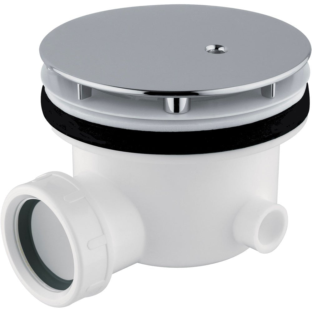 Piletta sifonata per piatto doccia con foro Ø90 minimale 1"1/2 x Ø110 mm — CGS - HD casa