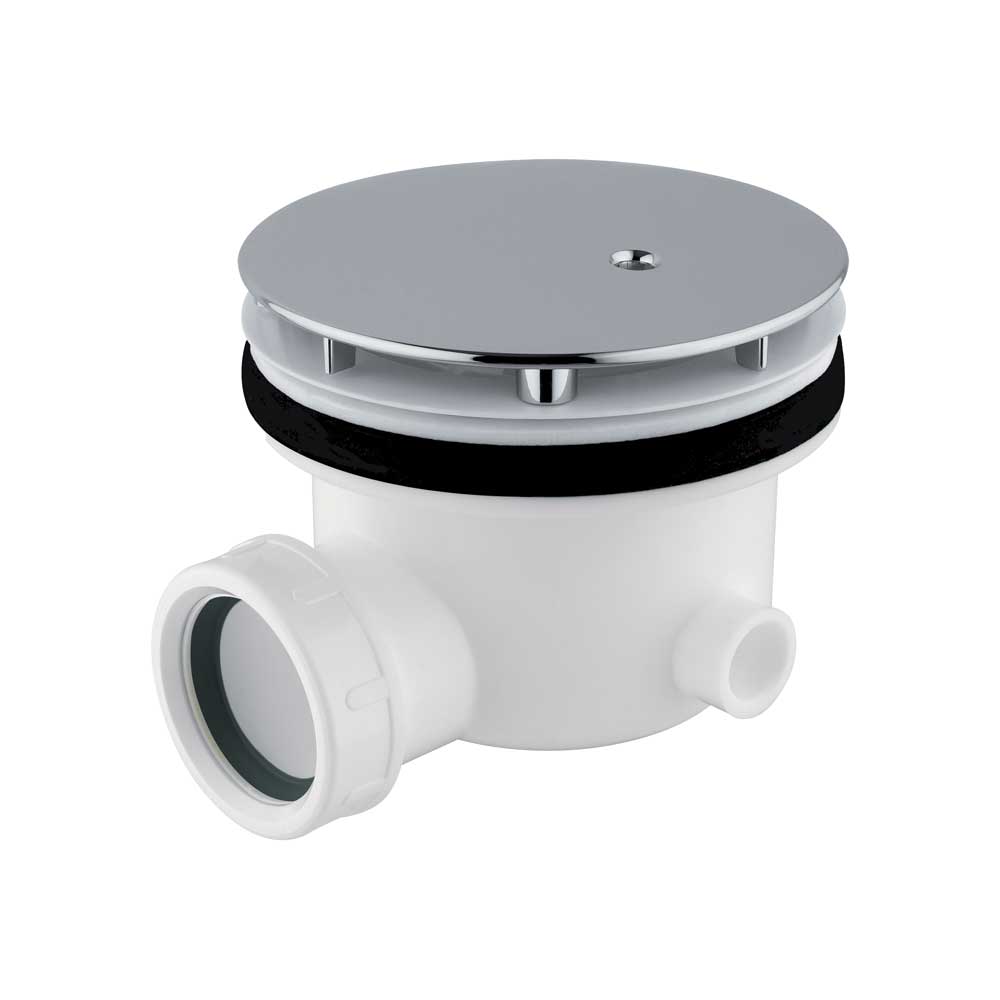 Piletta sifonata per piatto doccia con foro Ø90 minimale 1"1/2 x Ø110 mm — CGS - HD casa