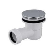 Piletta sifonata per piatto doccia foro Ø60 con tappo in ABS cromo 1"1/2 x Ø86 mm — CGS - HD casa