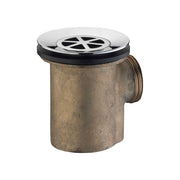 Piletta sifonata per piatto doccia in ottone pesante 1"1/4 x Ø80 mm - HD casa
