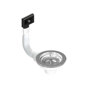 Pilettone a canestro per lavello cucina con foro Ø 90 ctp 1"1/2 x Ø114 mm — L.B. Plast - HD casa