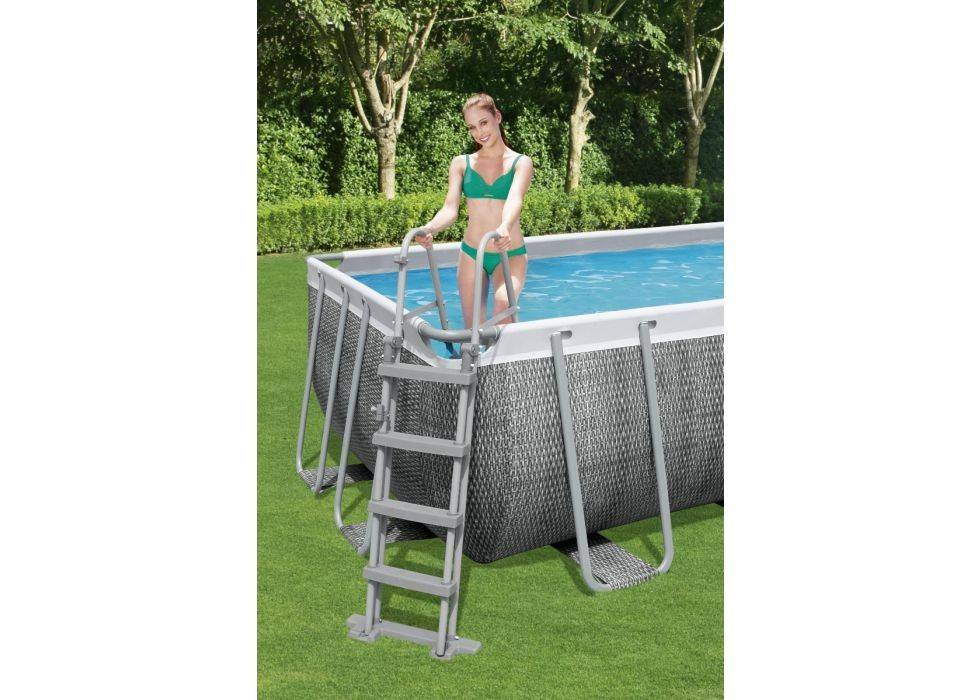 Piscina fuori terra Bestway 56998 Power Steel RATTAN 549 x 274 x 122 cm - HD casa