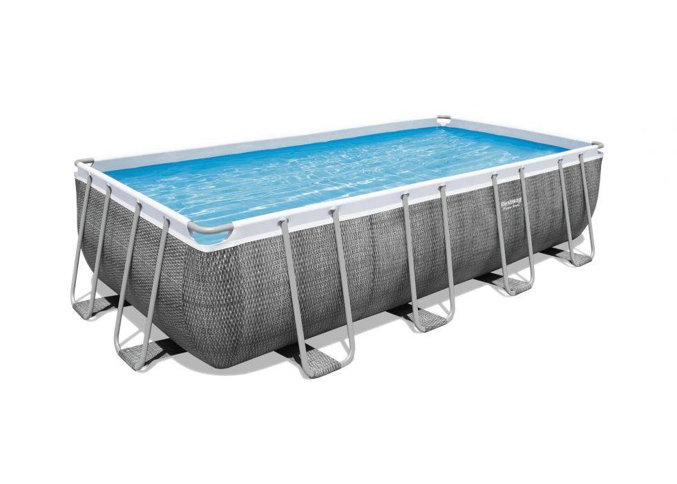 Piscina fuori terra Bestway 56998 Power Steel RATTAN 549 x 274 x 122 cm - HD casa