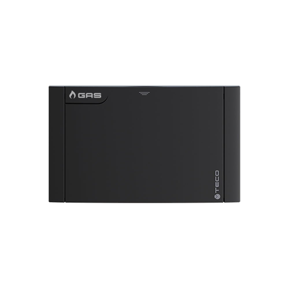 Placca di copertura B01 TECO nera soft-touch - HD casa