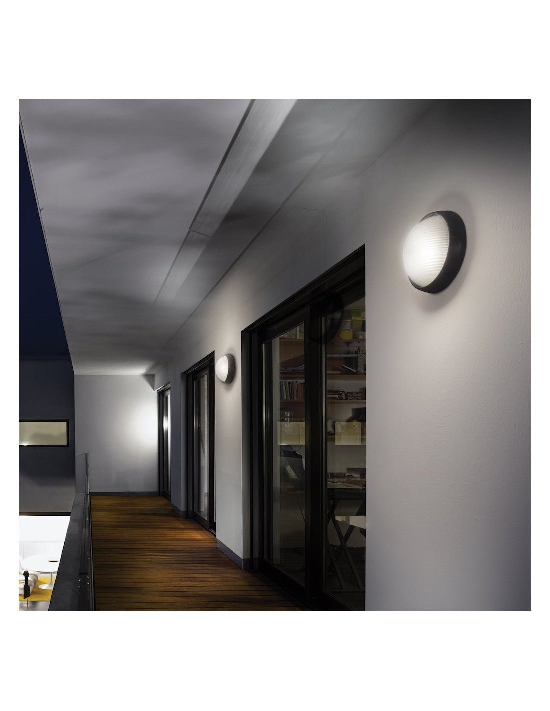 Plafoniera ovale Efesto colore bianco — Cardinale - HD casa
