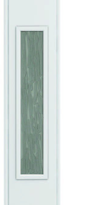 Porta a Soffietto da Interno 82x220 cm in PVC con vetro Niagara Mod. Extra Standard colore noce - HD casa