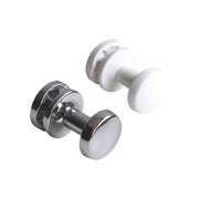 Porta abiti a coppia per termoarredo Ø30 mm - bianco - HD casa
