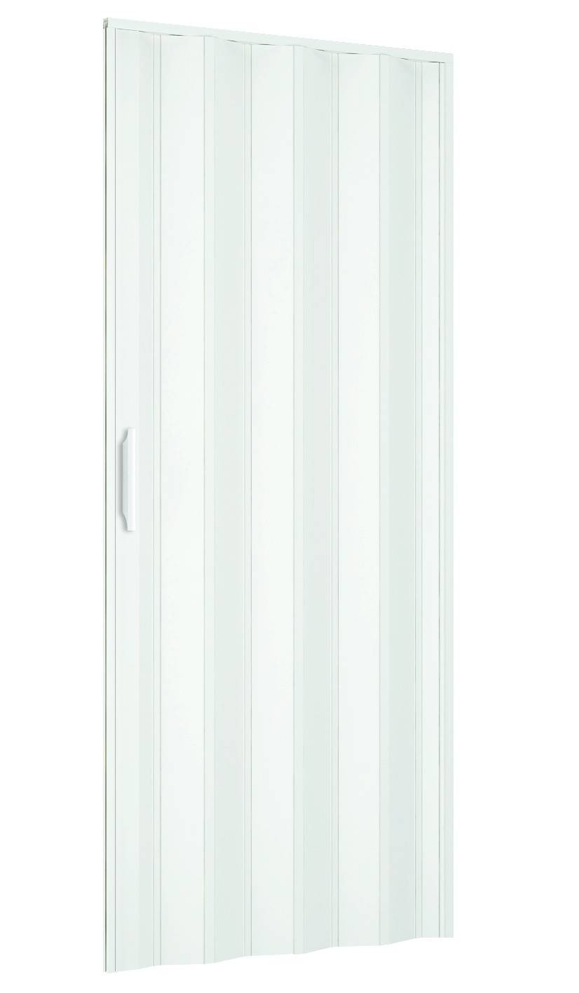 Porta soffietto da Interno 83x214cm in pvc bianco pastello - HD casa