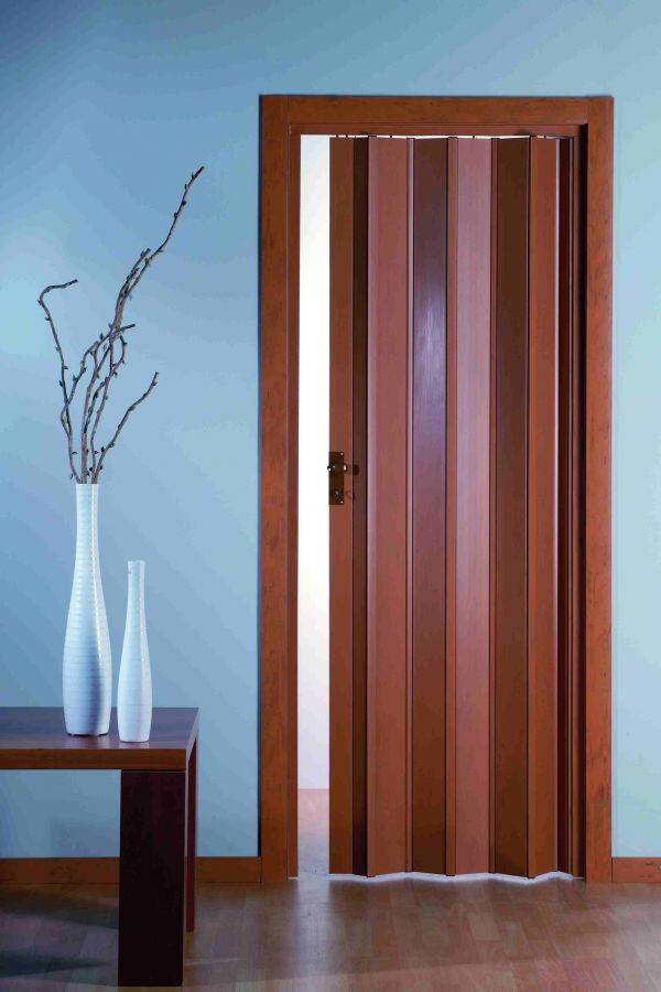 Porta soffietto da Interno 83x214cm in pvc color noce - HD casa