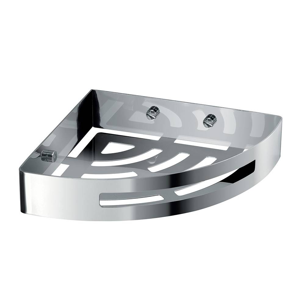 Portaoggetti doccia angolare GEDY linea Nerva cromato lucido - HD casa