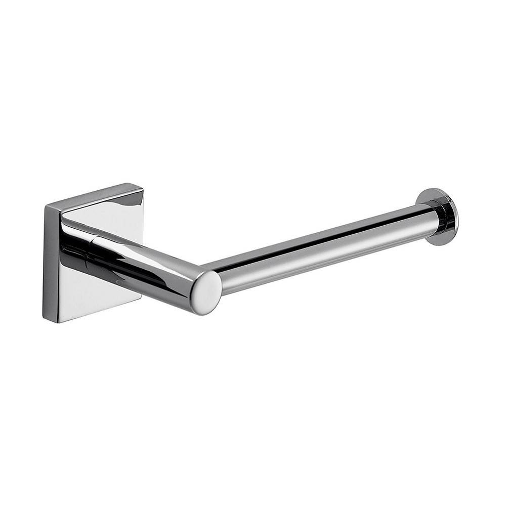 Portarotolo a muro Gedy in acciaio inox e cromall serie Fuji - HD casa