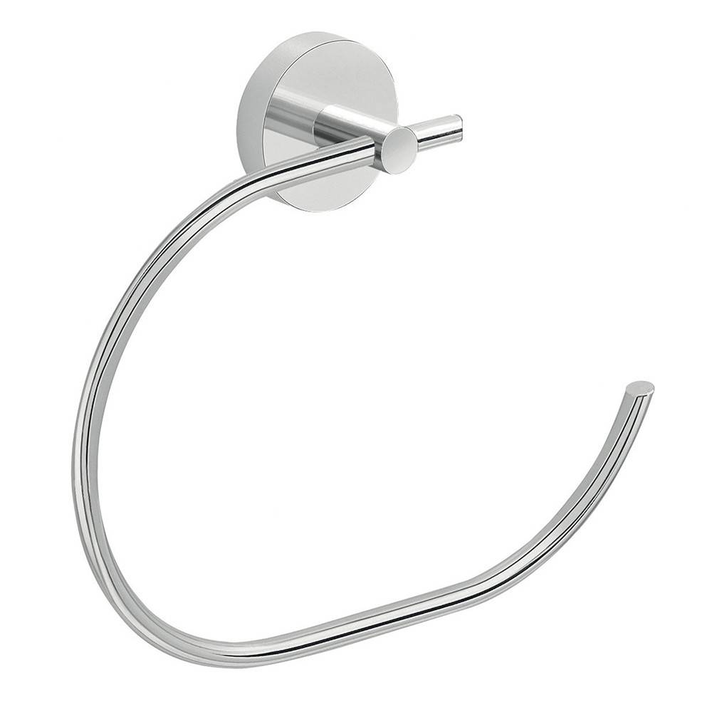 Portasalviette a muro GEDY linea Eros ad anello Cromato - HD casa