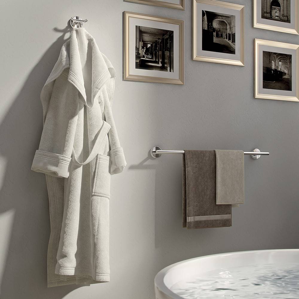 Portasalviette a muro GEDY linea Eros da 60cm colore Cromato - HD casa