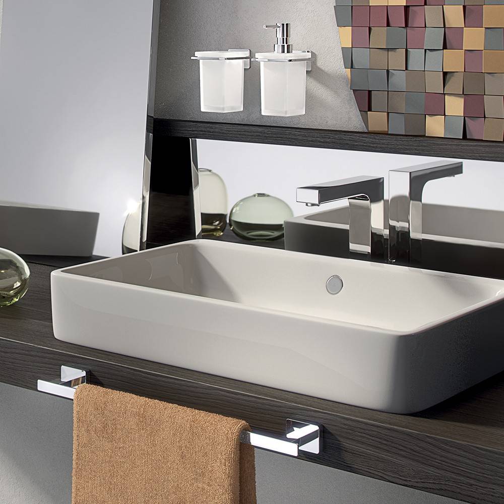 Portasalviette GEDY linea Atena da 35cm colore Cromato - HD casa