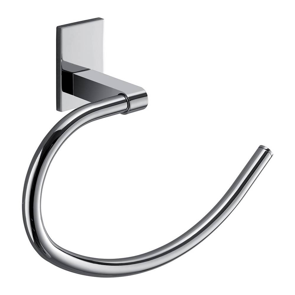 Portasalviette GEDY linea Maine ad anello Cromato - HD casa