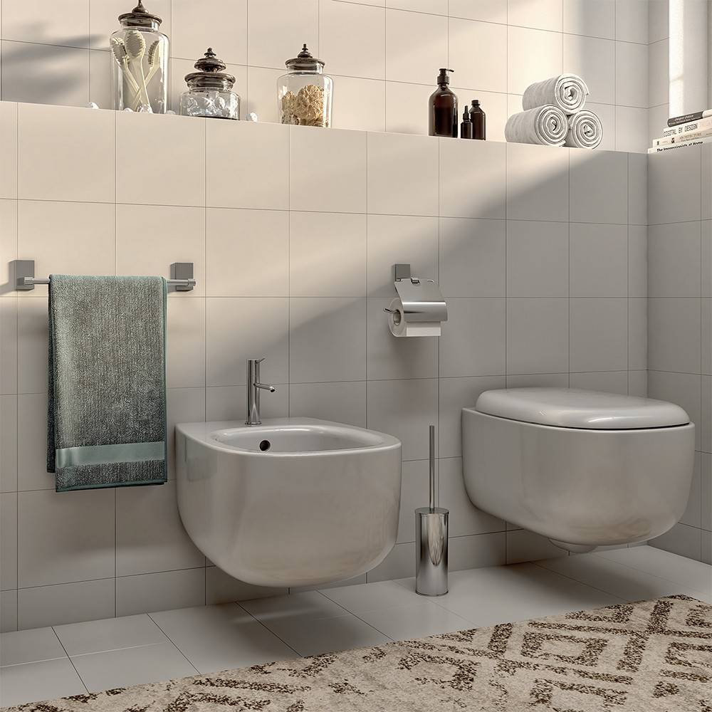 Portasalviette GEDY linea Maine da 35cm Cromato - HD casa