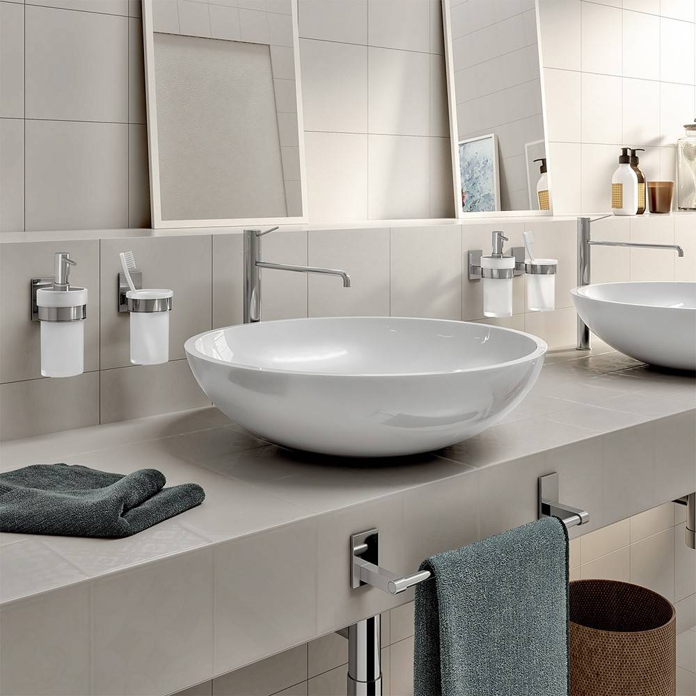 Portasalviette GEDY linea Maine da 35cm Cromato - HD casa