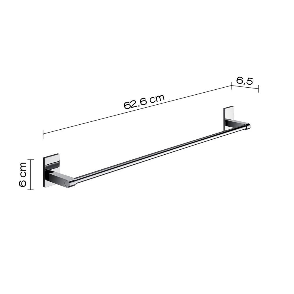 Portasalviette GEDY linea Maine da 60cm Cromato - HD casa