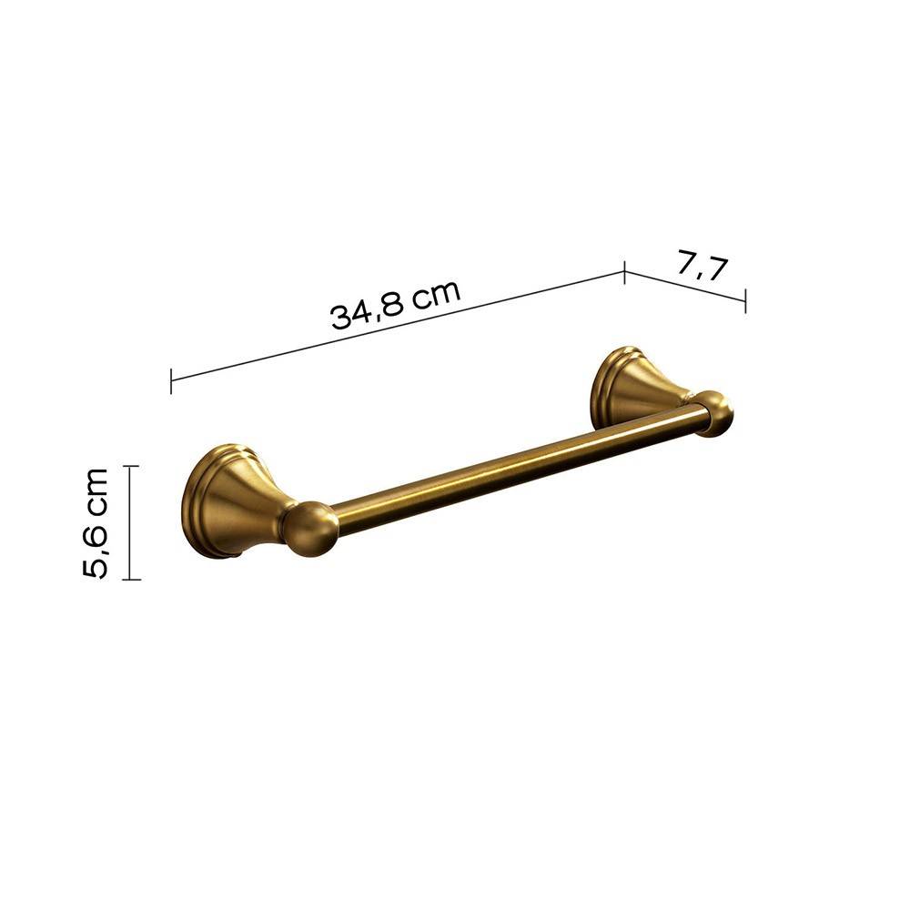 Portasalviette GEDY linea Romance da 35cm Bronzo - HD casa