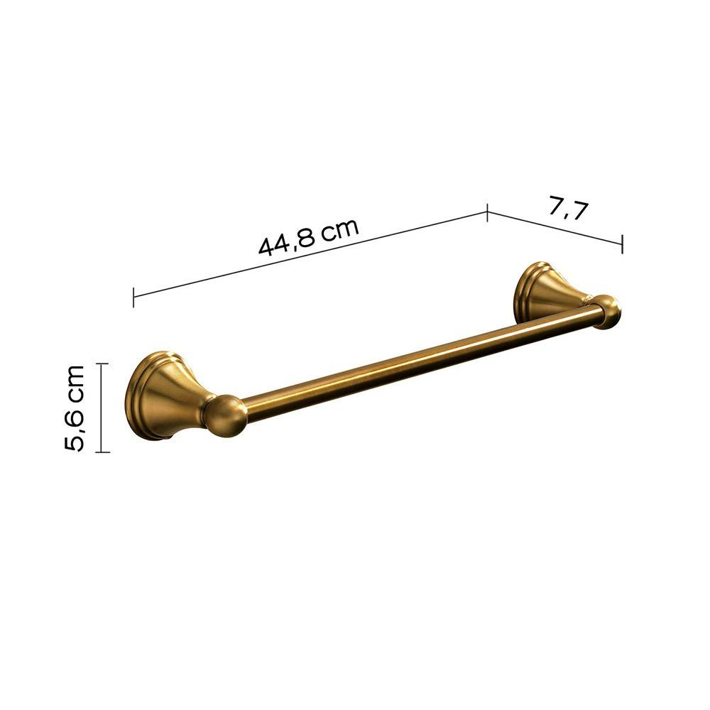 Portasalviette GEDY linea Romance da 45cm Bronzo - HD casa
