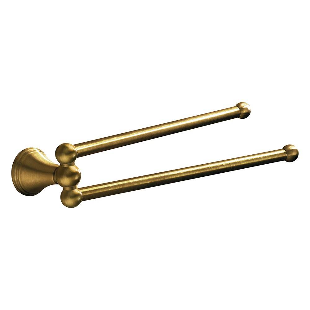 Portasalviette GEDY linea Romance doppio braccio a snodo Bronzo - HD casa