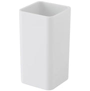 Portaspazzolino bianco della linea Star, pratico ed elegante per il tuo bagno. - HD casa