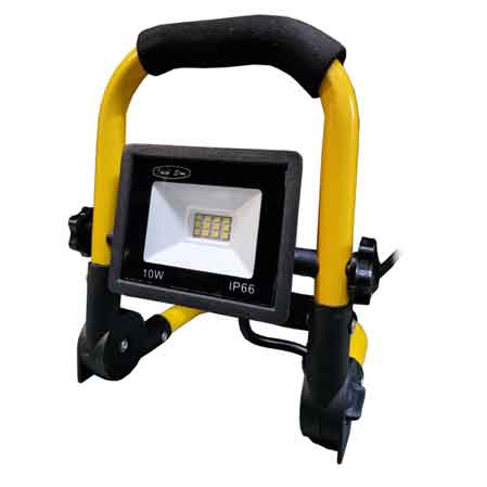 Proiettore a LED portatile con supporto pieghevole Cardinale 30W - 2550 lumen - 4500K - HD casa