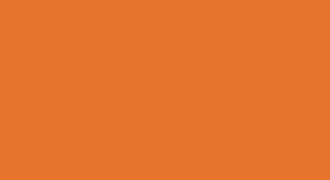 Sfondo arancio banner Outlet