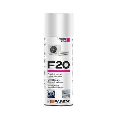 Pulitore igienizzante per climatizzatori F20 400 ml — Faren - HD casa