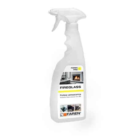 Pulitore vetro per caminetti Fireglass 750 ml — Faren - HD casa