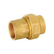 Raccordo diritto femmina in ottone a compressione per tubo PE/PEHD/PEX Valvofit Ø20 x 1/2" f — Bugatti - HD casa