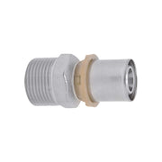 Raccordo diritto maschio a pressare per tubo multistrato ICMA Ø16 x 1/2" - HD casa