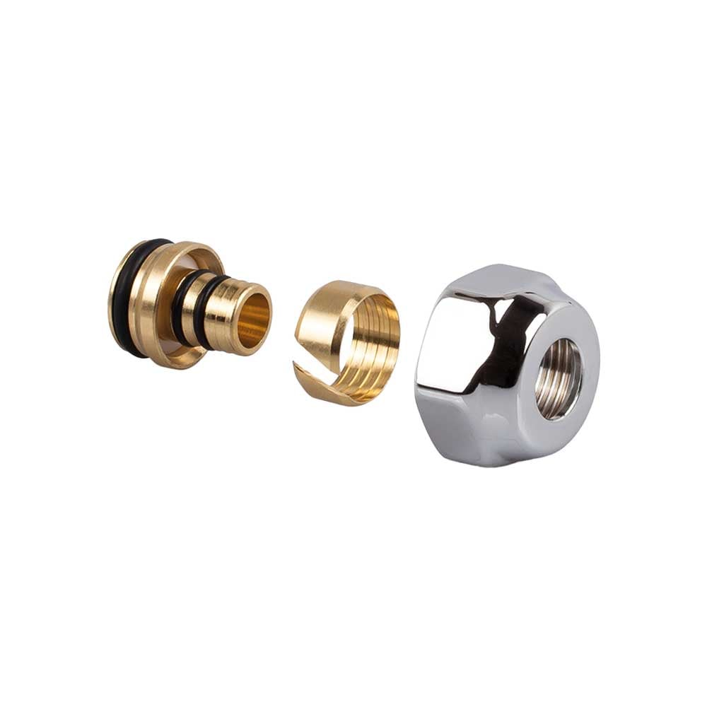 Raccordo per tubo multistrato serie planet, ovus e tondera Ø12/16 - 24x19 — SR - HD casa
