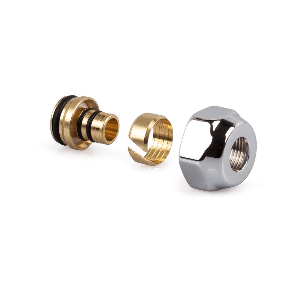 Raccordo per tubo multistrato serie planet, ovus e tondera Ø12/16 - 24x19 — SR - HD casa