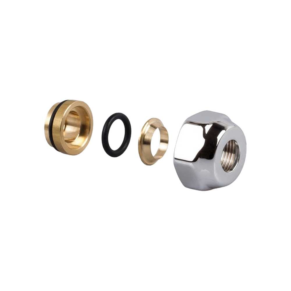 Raccordo per tubo rame serie planet, ovus e tondera Ø12 - 24x19 — SR - HD casa