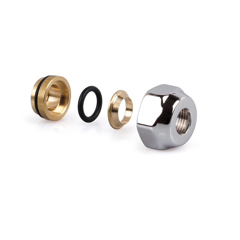 Raccordo per tubo rame serie planet, ovus e tondera Ø16 - 24x19 — SR - HD casa