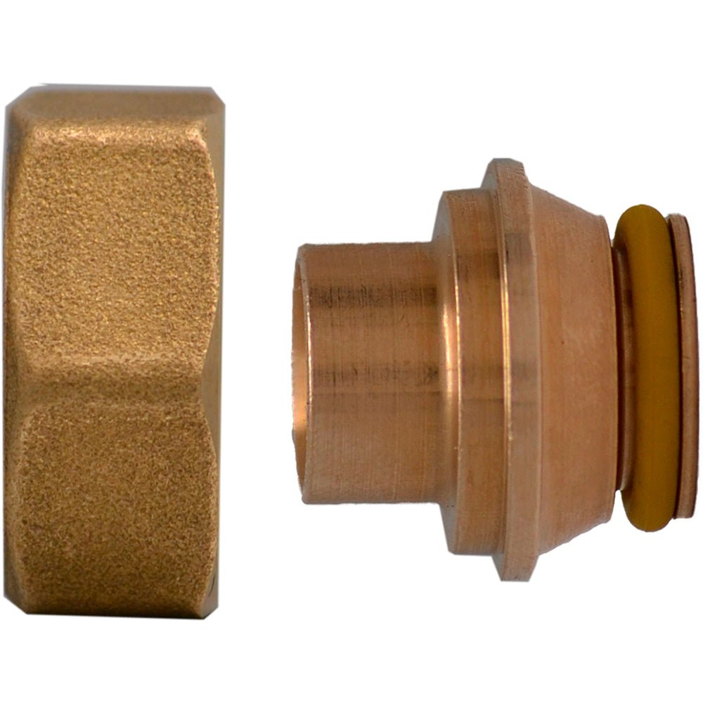 Raccordo rame a saldare in bronzo TECO 3/4" x Ø14 mm - HD casa