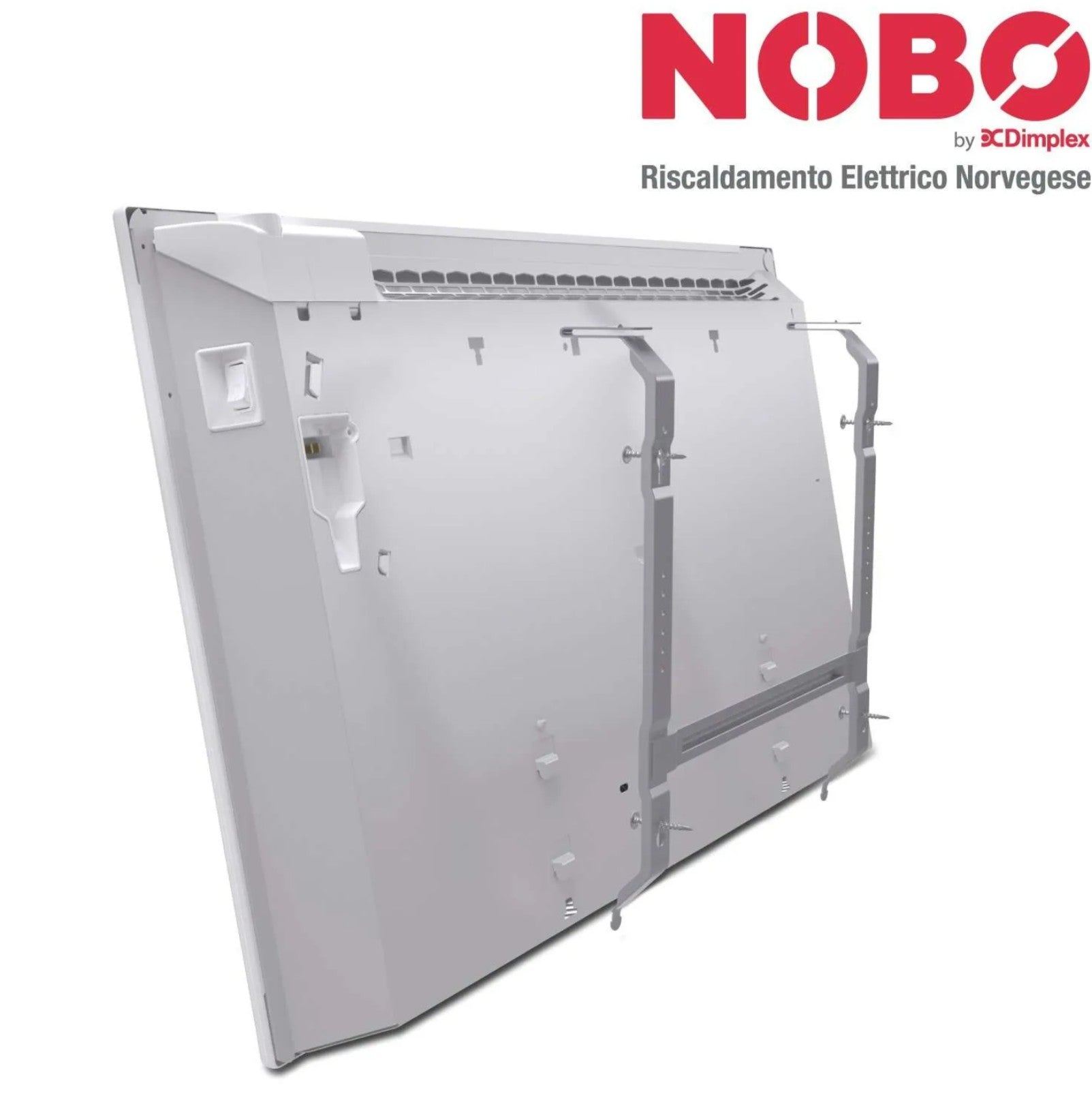 Radiatore elettrico norvegese NOBO 1000W perfetto per ambienti fino a 20 m², riscaldamento uniforme ed ecologico. - HD casa