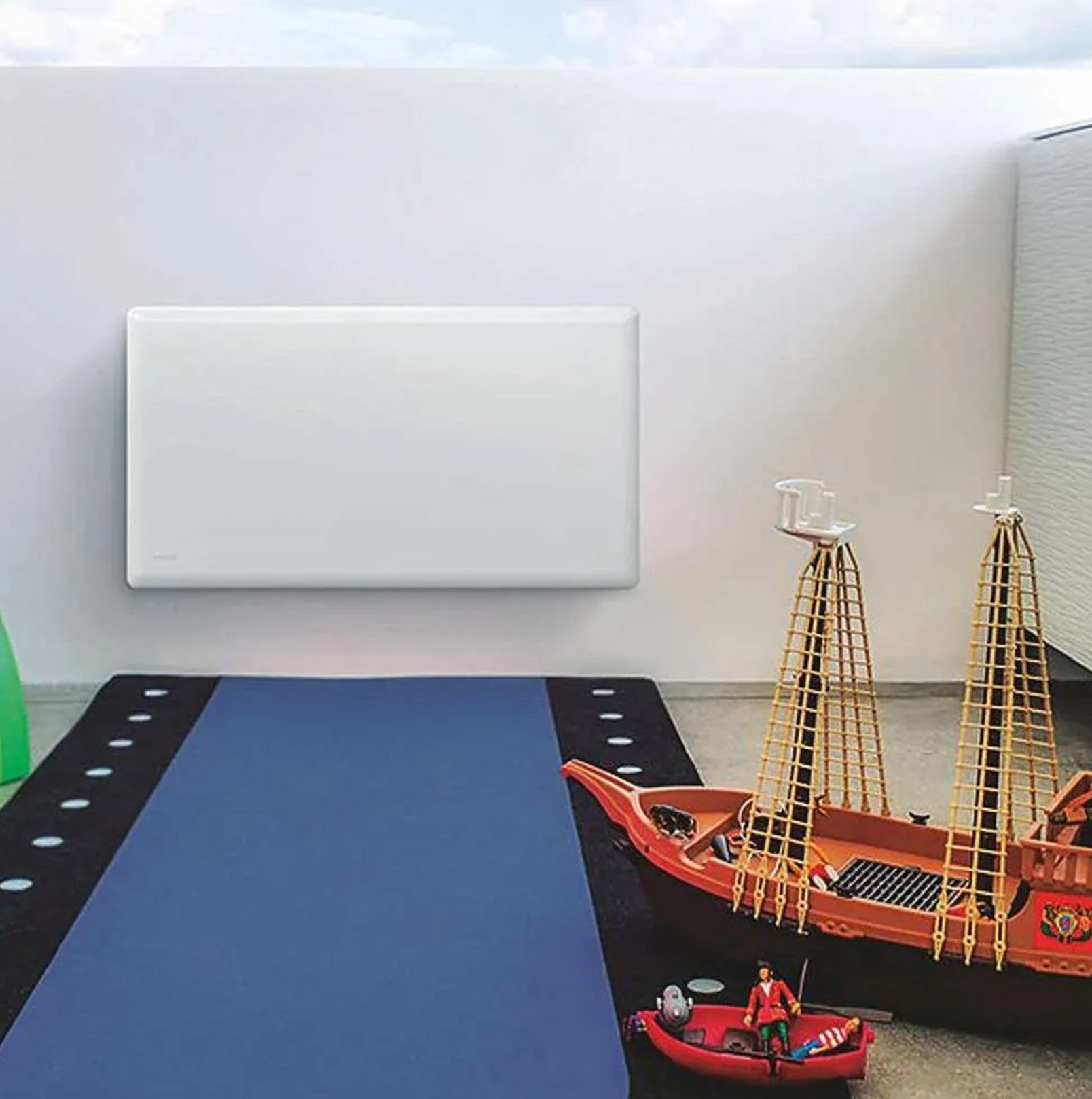 Radiatore elettrico norvegese NOBO 1000W perfetto per ambienti fino a 20 m², riscaldamento uniforme ed ecologico. - HD casa