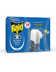 Raid diffusore liquido antizanzare base + 1 ricarica — Johnson - HD casa