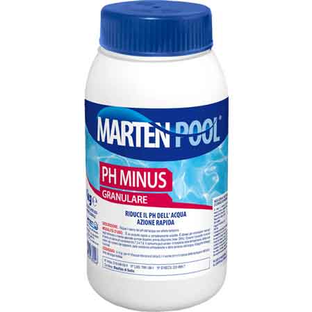 Regolatore di ph minus granulare 1 kg — Marten - HD casa
