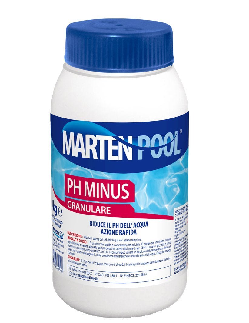 Regolatore di ph minus granulare 1 kg — Marten - HD casa