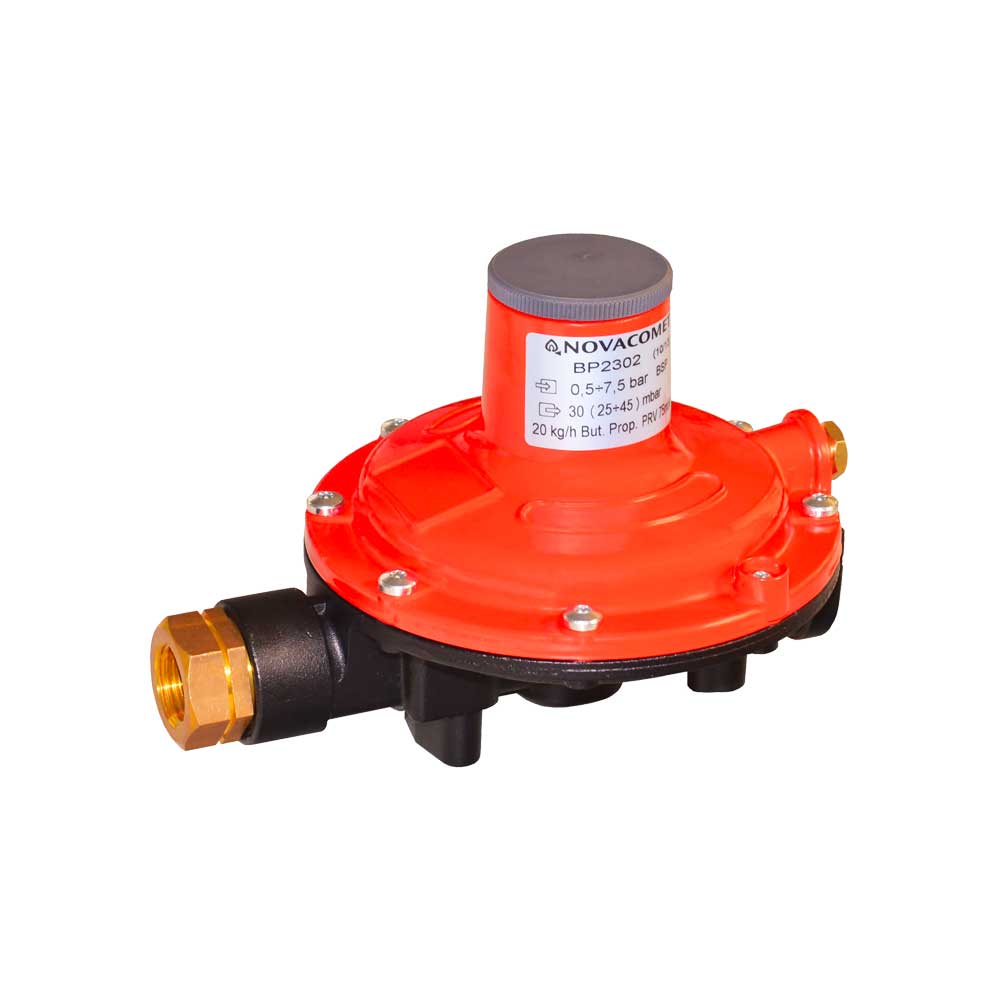 Regolatore gas bassa pressione BP2302 secondo stadio Kg/h 20 — Novacomet - HD casa